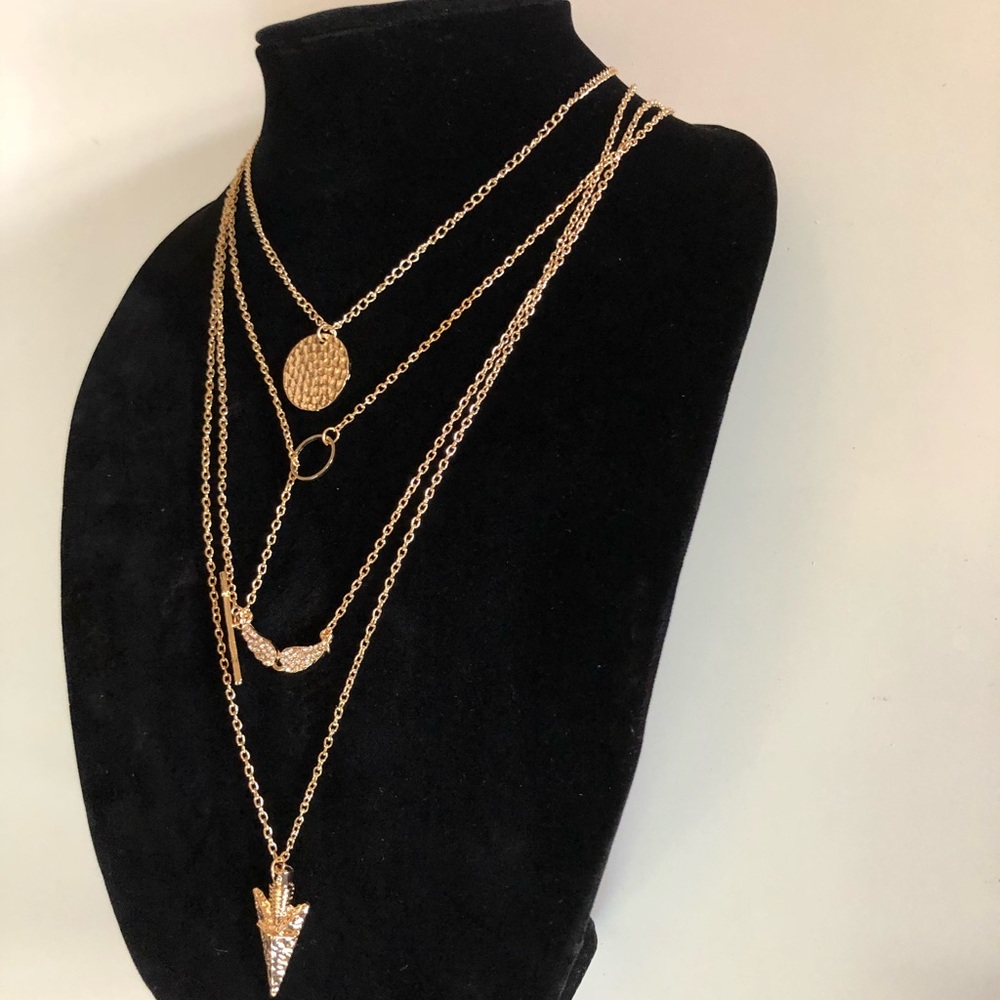 Summer time! BOHO LAYERED NECKLACE!